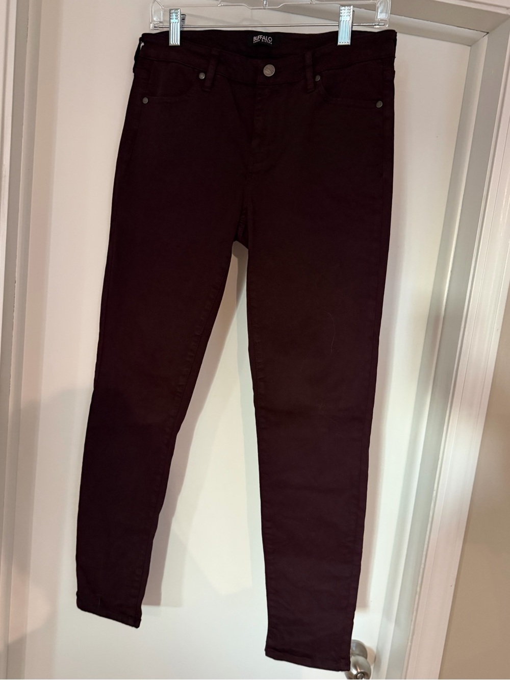 Buffalo David Bitton Skinny Jeans in Deep Burgundy